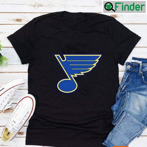 St. Louis Blues Print Logo Vintage 90s T shirt