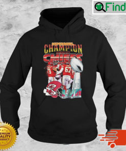 Super Bowl LVII 2023 Champion Kansas City Chiefs Hoodie