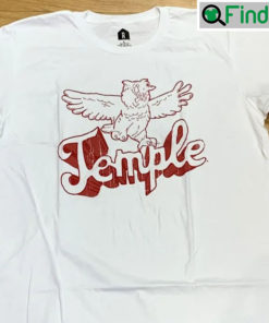 Temple Owls University Fashion Print T shirt Gift For Fan