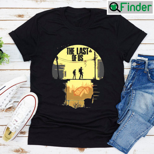 The Last Of Us Joel And Ellie Retro T shirt