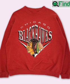 Throwbackmax Chicago Blackhawks Hockey Premium Sweatshirt