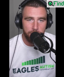 Travis Kelce Eagles Autism Foundation T shirt