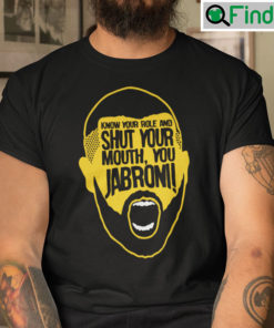 Travis Kelce Know Your Role And Shut Your Mouth Shirt