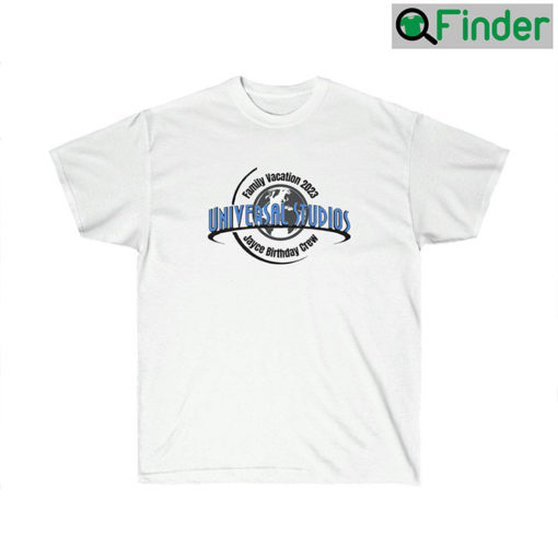 Universal Studios Family Vacation 2023 Custom Name T Shirt