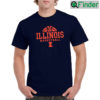 University Of Illinois Fighting Illini Basketball T Shirt