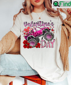 Valentines Day Monster Truck Shirts