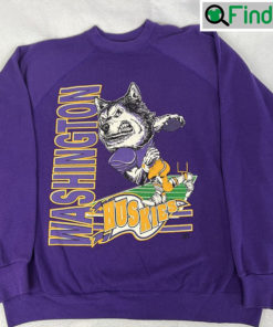 Vintage 90s Washington Huskies Graphic Unisex Sweatshirt