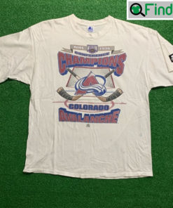 Vintage Colorado Avalanche Conference Champions 1996 T shirt