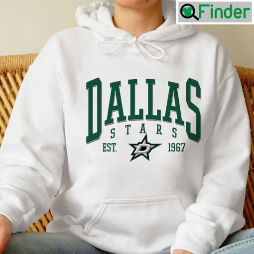 Vintage Dallas Stars Ice Hockey Unisex Hoodie