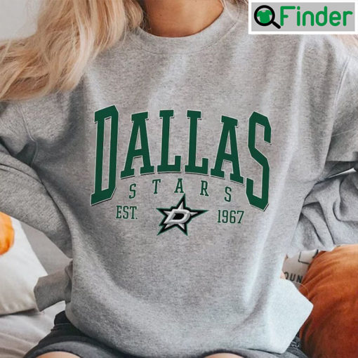 Vintage Dallas Stars Ice Hockey Unisex Sweatshirt