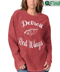 Vintage Detroit Red Wings Hockey Comfy Cord Crew Unisex Shirt