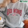 Vintage Detroit Red Wings Hockey Team Fan Sweatshirt