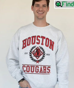 Vintage Houston Cougars University Sweatshirt For Fan