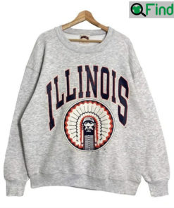 Vintage Illinois Fighting Illini Unisex Sweatshirt