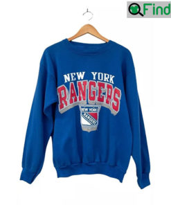 Vintage New York Rangers Team Logo Graphic Unisex Sweatshirt