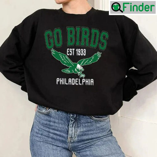 Vintage Philadelphia Eagles Go Birds Sweatshirt