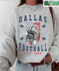 Vintage Style Dallas Cowboys Football Sweatshirt Gifts For Fans