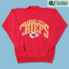 Vintage Style Kansas City Chiefs Crewneck Sweatshirt For Fan