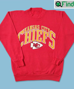 Vintage Style Kansas City Chiefs Crewneck Sweatshirt For Fan