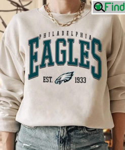 Vintage Style Philadelphia Eagles Football Unisex Crewneck Sweatshirt