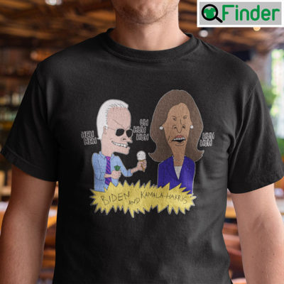 Beavis Biden And Butthead Kalama T Shirt Parody Biden Kamala