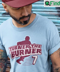 Cool Trea Turner The Burner Philadelphia Phillies Unisex T shirt