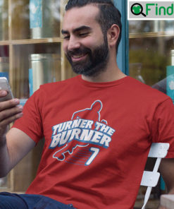 Cool Trea Turner The Burner Philadelphia Phillies Unisex T shirts