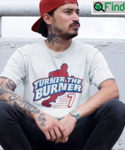 Cool Trea Turner The Burner Philadelphia Phillies Unisex Tee shirt