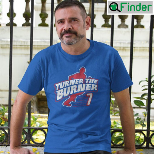 Cool Trea Turner The Burner Philadelphia Phillies Unisex shirt