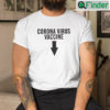 Corona Virus Vaccine Down Arrow Tee Shirt