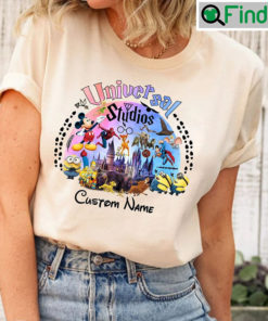 Custom Name Universal Studios 2023 T shirt