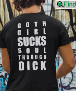 Goth Girl Sucks Soul Through Dick Shirt