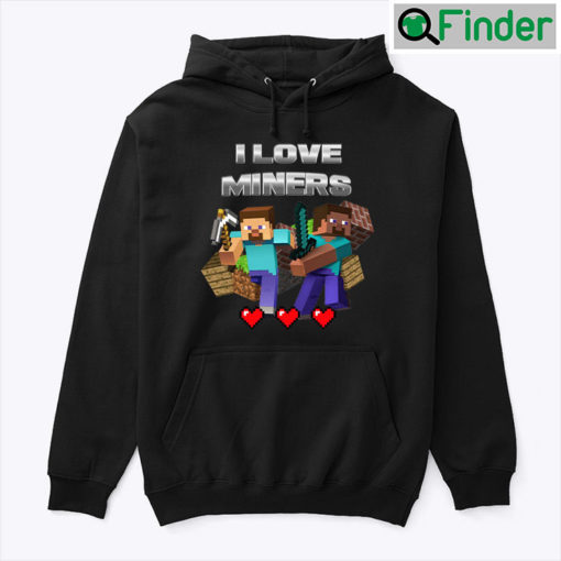 I Love Miners Minecraft Sweater