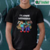 I Love Miners Minecraft T Shirts