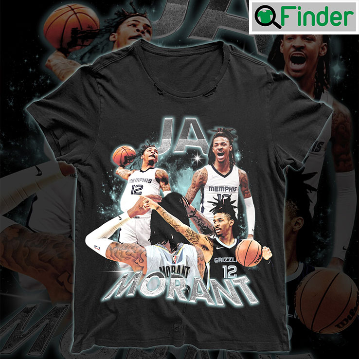 Ja Morant Classic Bootleg Vintage NBA T Shirt - Q-Finder Trending ...