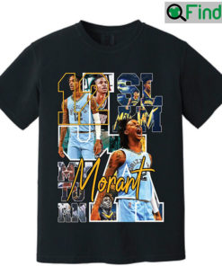 Ja Morant Vintage Style 90s Bootleg T shirt Playoffs Tee