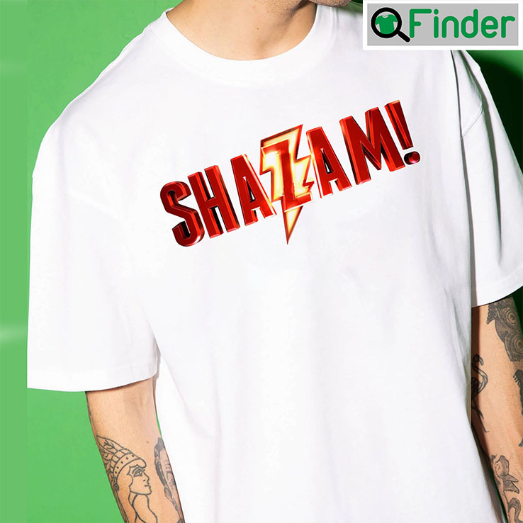 Logo Shazam Shirt For Real Fans Logo Shazam Shirt For Real Fans