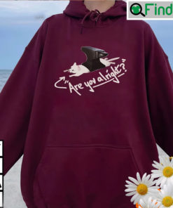 Lovejoy Are You Alright The Lazy Cat Hoodie