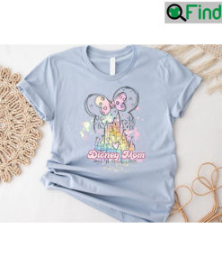 Mothers Day Disney Castle Mom Shirt