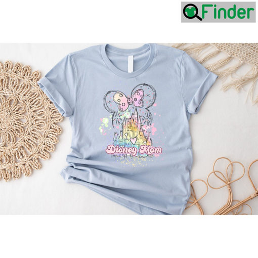 Mothers Day Disney Castle Mom Shirt