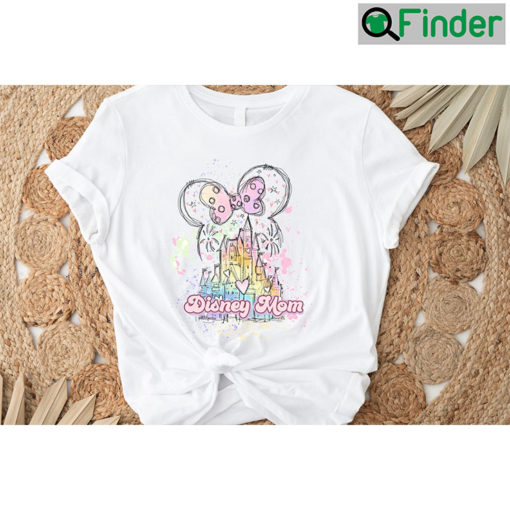 Mothers Day Disney Castle Mom T Shirt