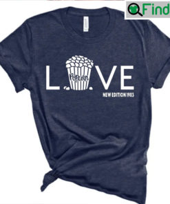 New Edition 1983 Unisex T shirt Popcorn Love