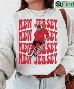 New Jersey Devils Ice Hockey Vintage Graphic Sweatshirt