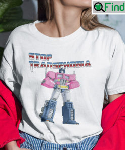 Stop Transphobia Optimus Prime Shirt