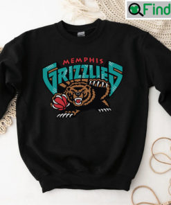 Sweatshirt For Basketball Fan Old School Grizzlies