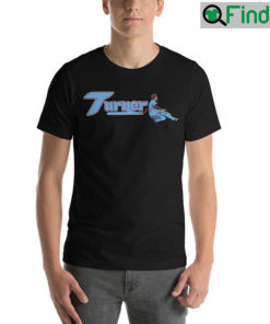 Trea Turner Slide Powder Blue Font Unisex T shirt