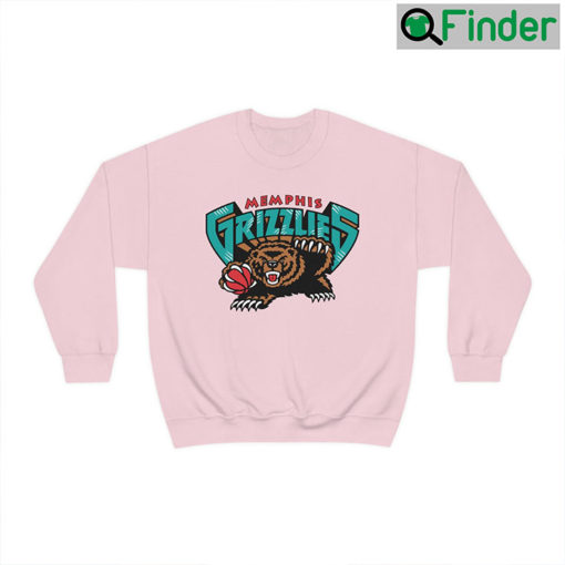 Unisex Sweatshirt For Basketball Fan Old School Grizzlies