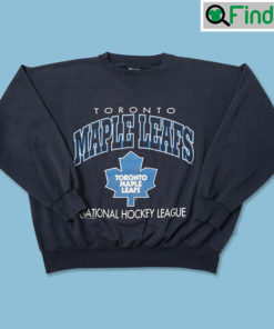 Vintage Toronto Maple Leaf Print Logo Medium Crewneck Sweatshirt