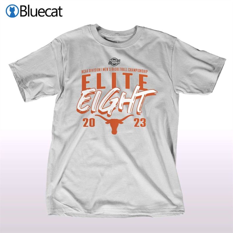 texas longhorns 2023 ncaa mens basketball tournament march madness elite eight team t shirt 1