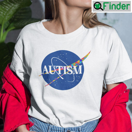 Autism Nasa Space Place T Shirt